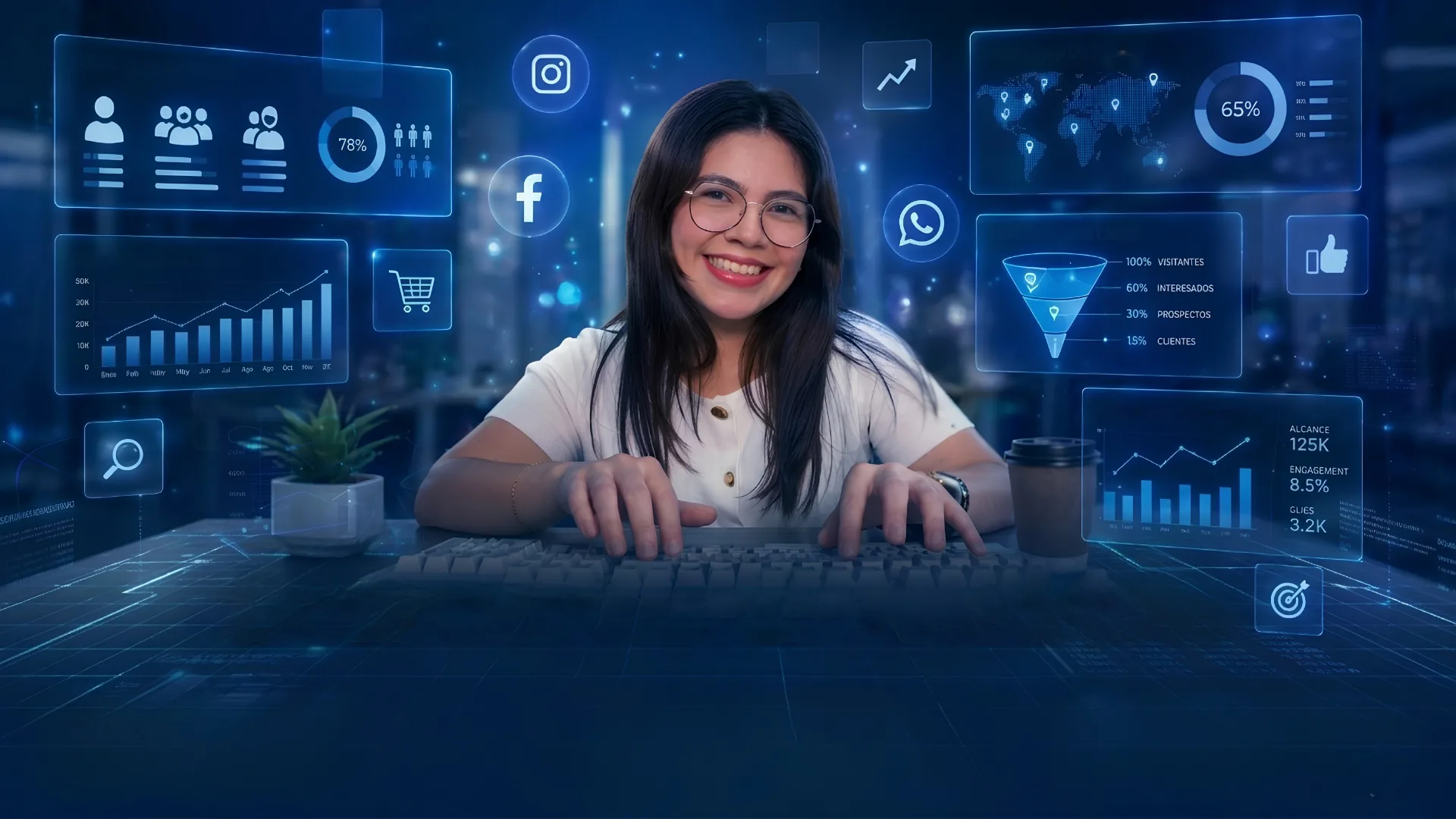 Campaña Inscripciones 2025 — Licenciatura en Marketing UPES.