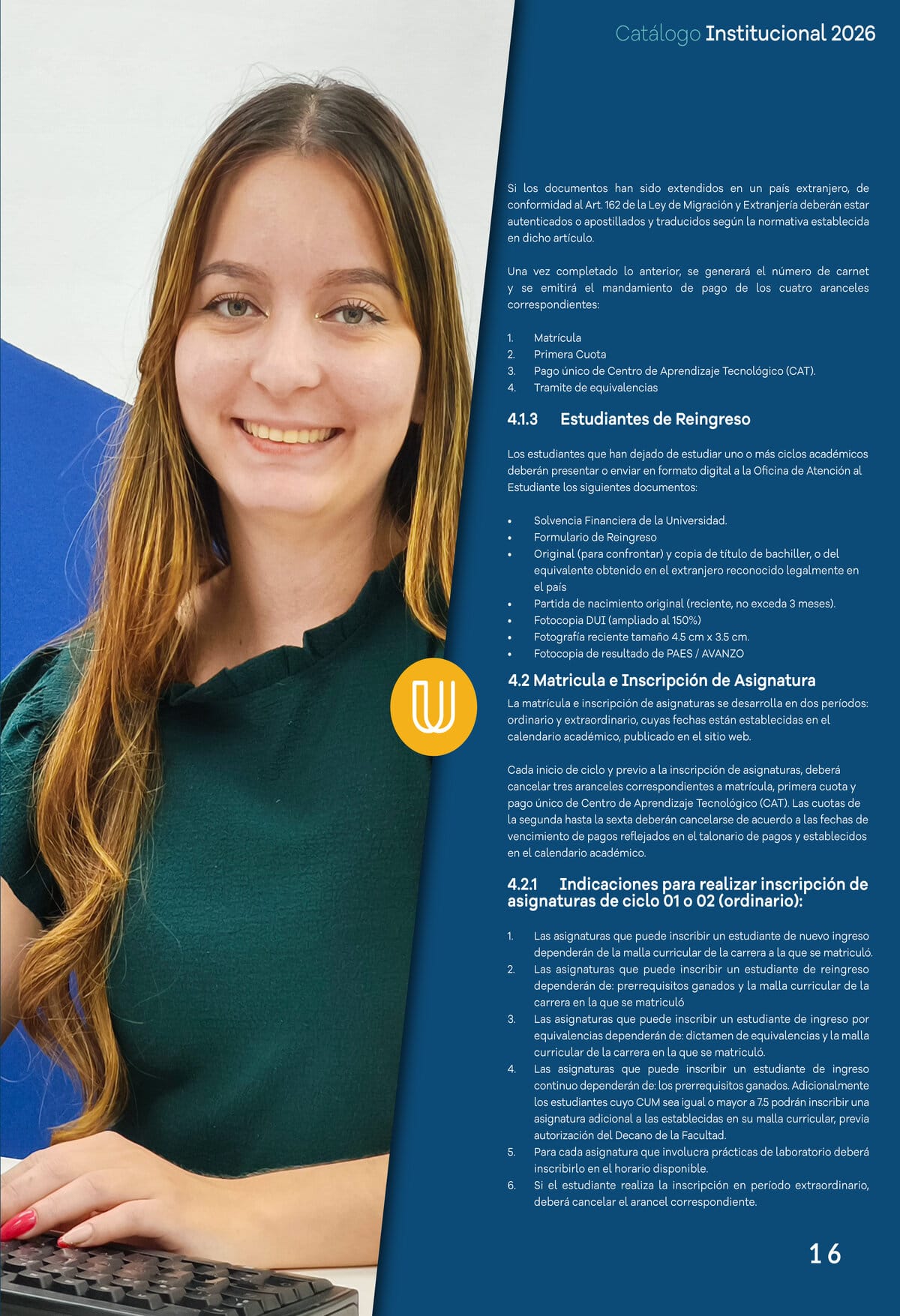 Catálogo Institucional UPES — página 16