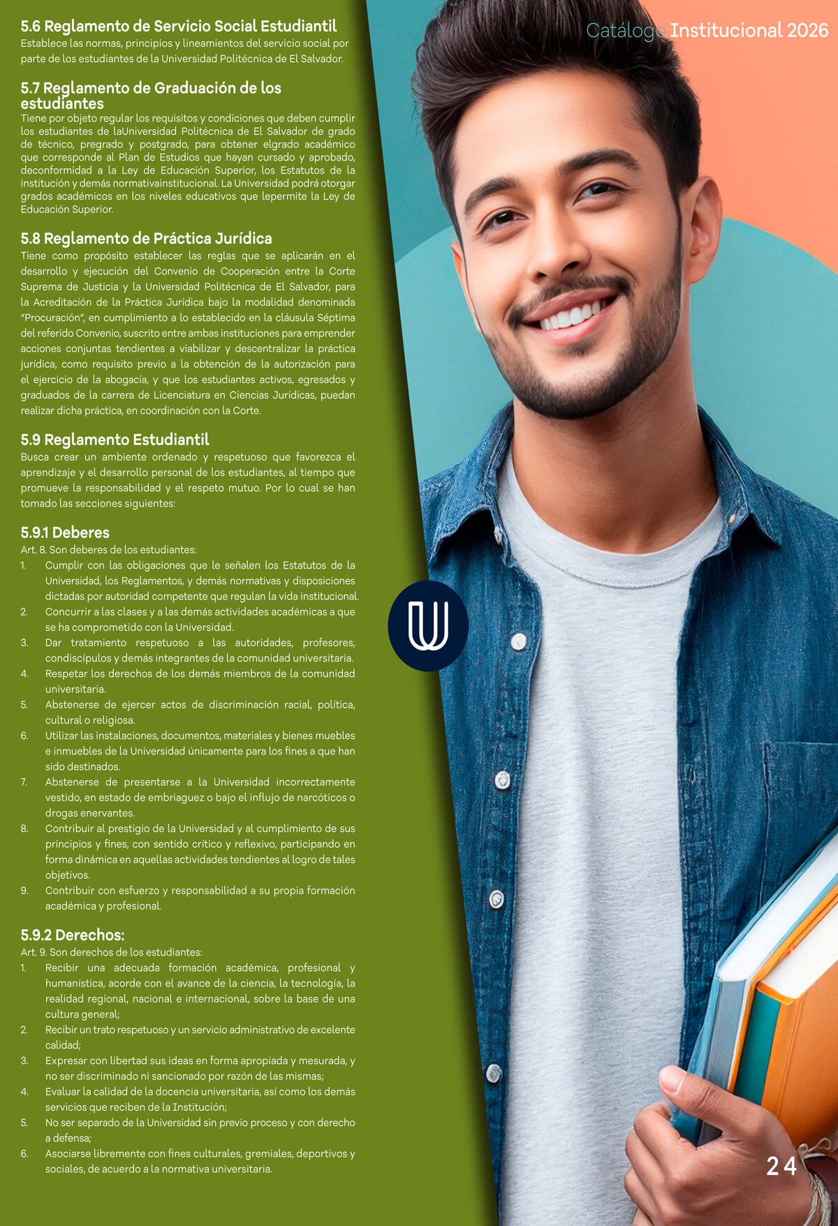 Catálogo Institucional UPES — página 24