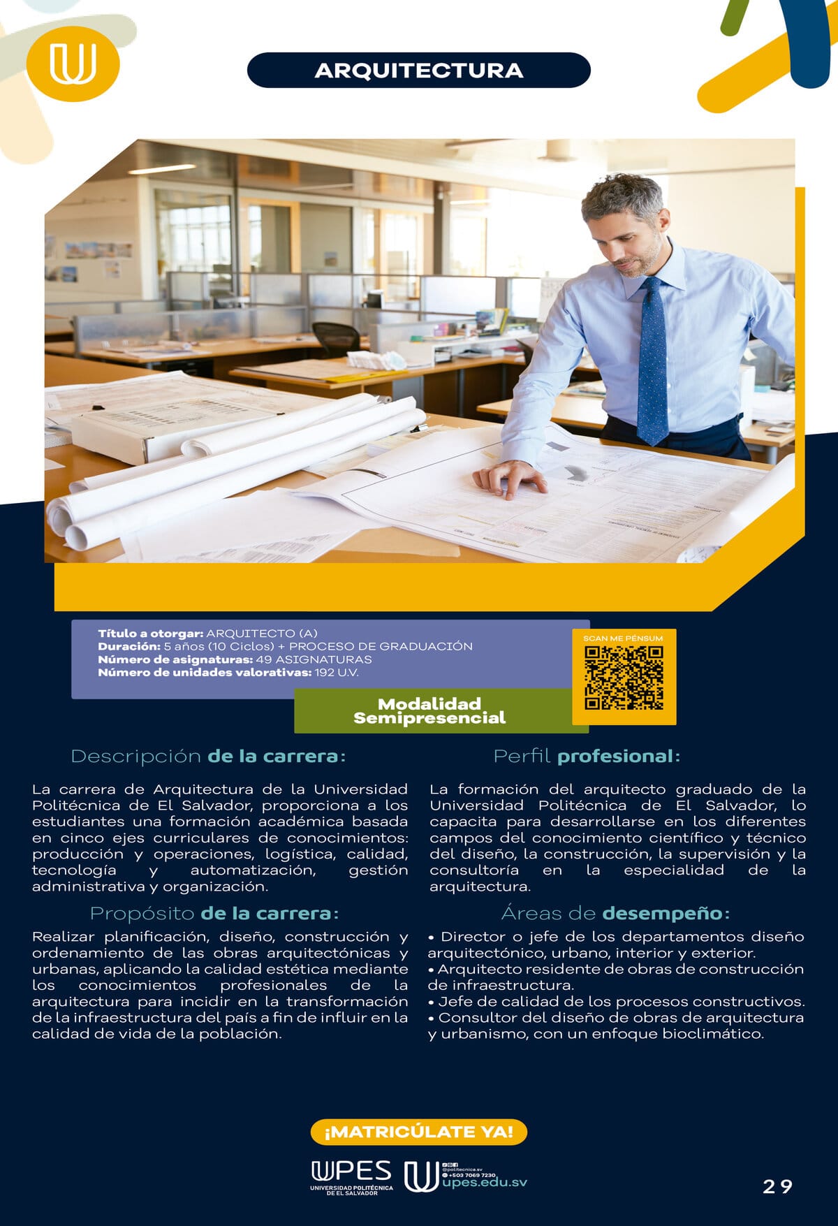 Catálogo Institucional UPES — página 29