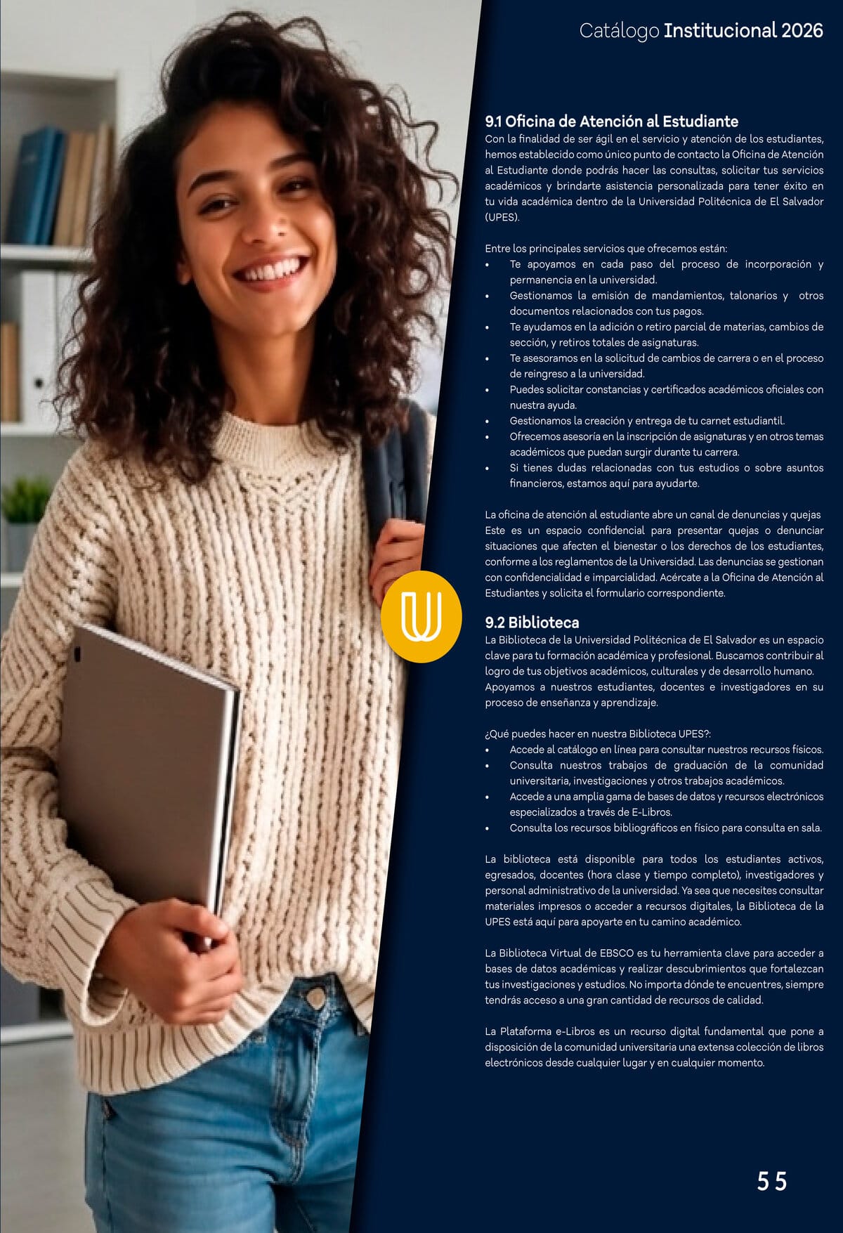 Catálogo Institucional UPES — página 55